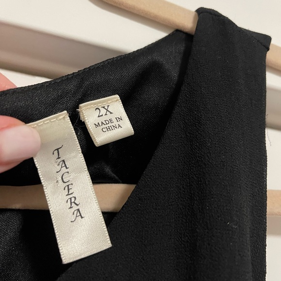 Tacera Black Sleeveless Mini Dress - Picture 6 of 7